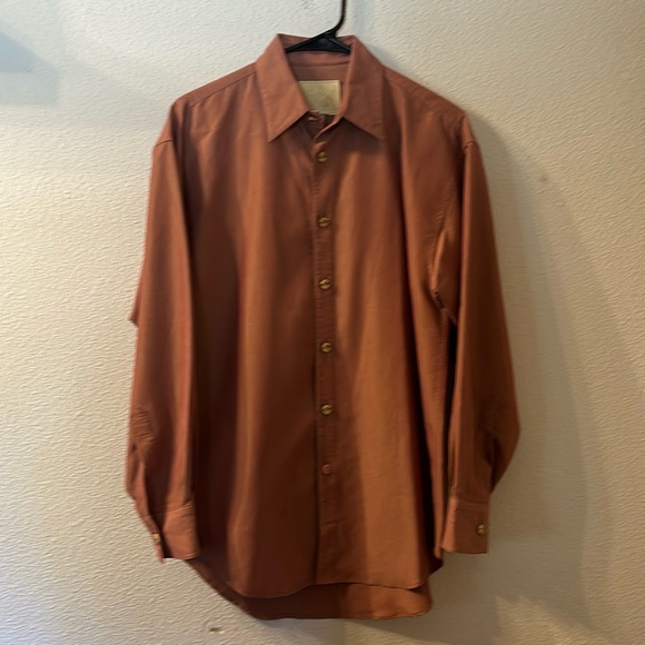 VTG Stubbs faux silk button down size small - Picture 1 of 6